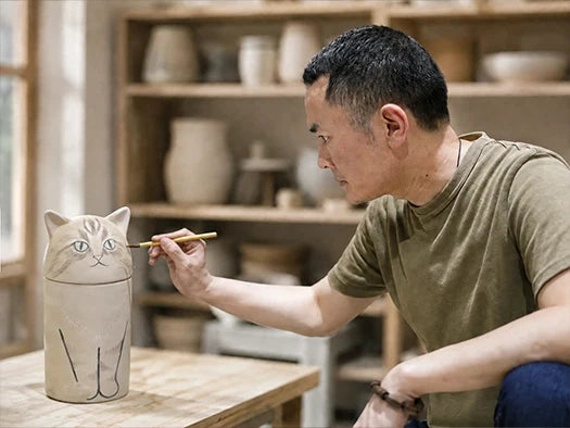 Liu Wenbin: A Master of Landscape Art and Ceramic Urns