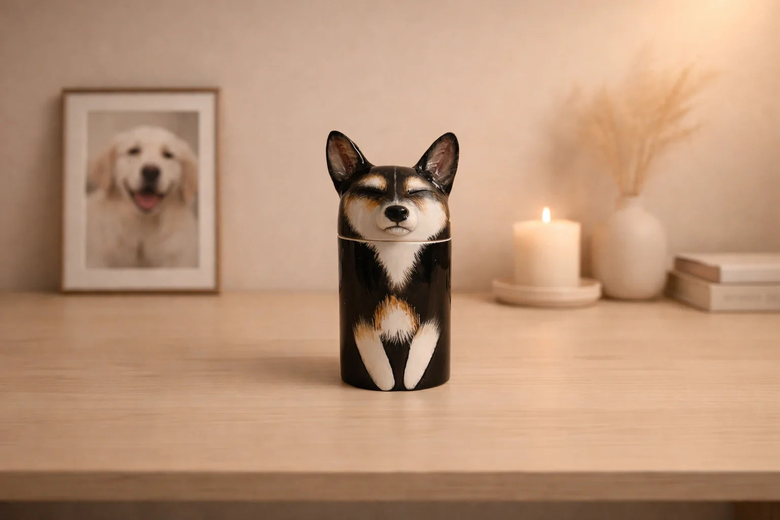 Dogs with erect ears