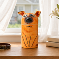 Personalized Dog Urn from Photo Match Their Alert Ears and Loyal Expression