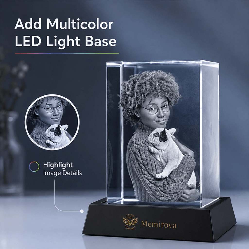 Memirova Mother's Day Memory Crystal Keepsake-Memirova