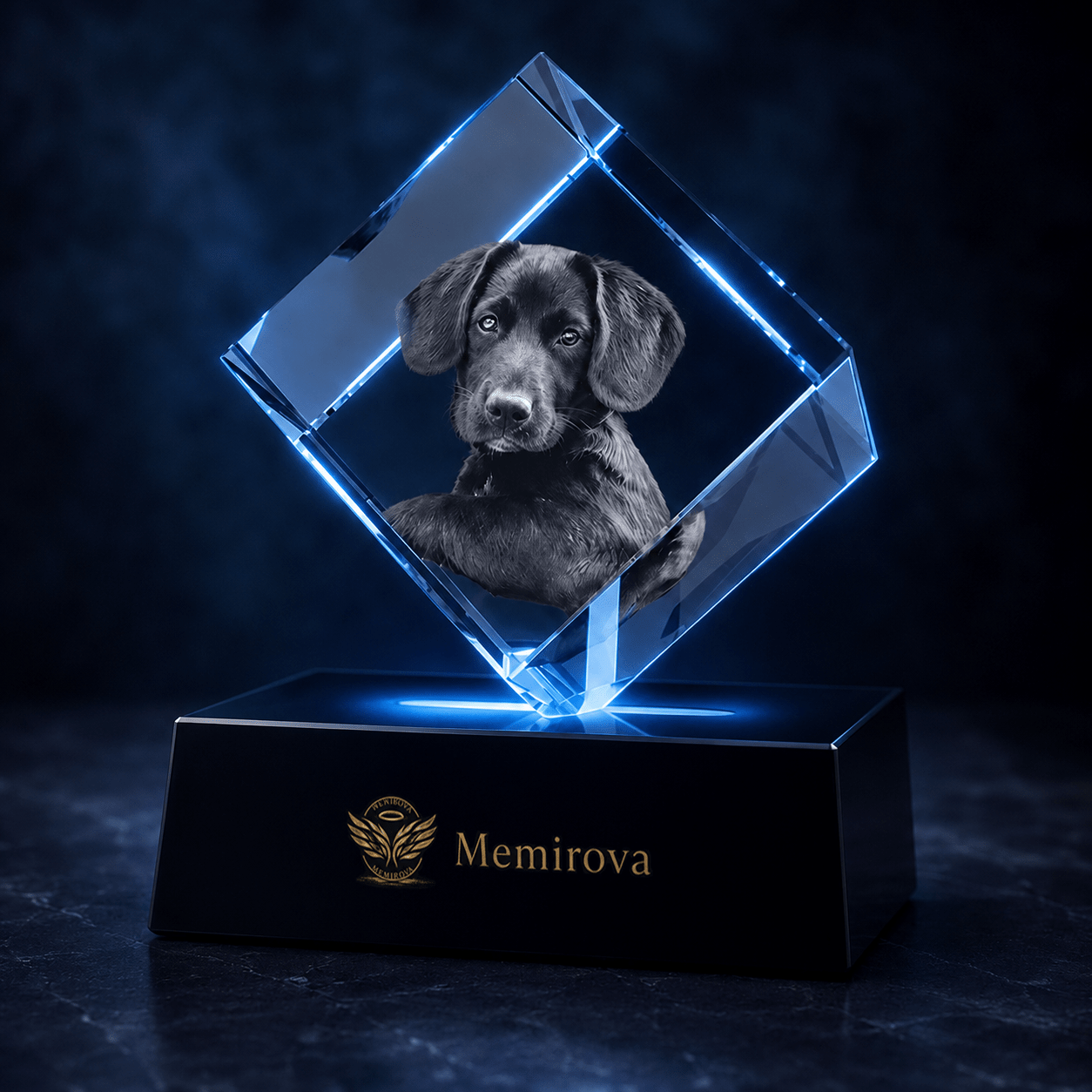 Memirova Memory Square Crystal Keepsake - Memirova