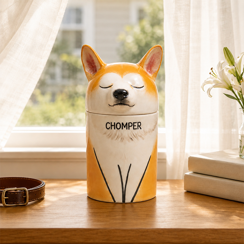 Custom Dog Memorial Urn Capture the Smile That Made Them Unforgettable