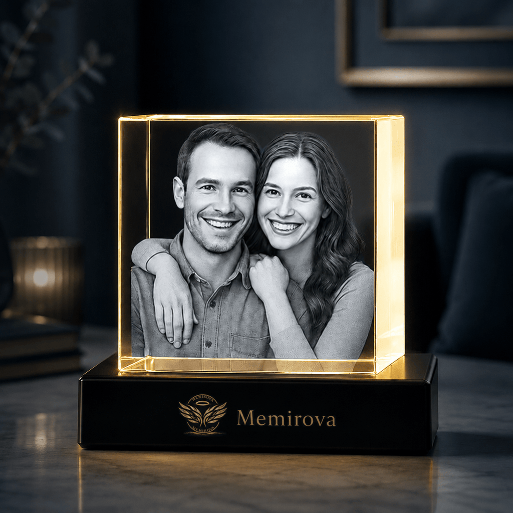 Memirova Faceted Crystal Memorial Keepsake - Memirova