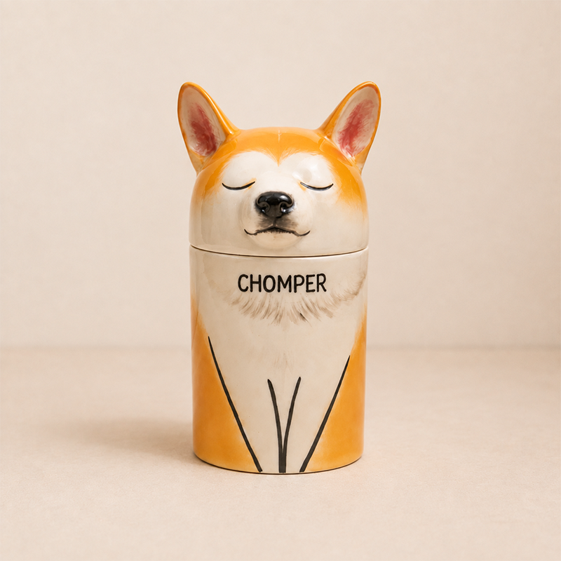 Custom Dog Memorial Urn Capture the Smile That Made Them Unforgettable