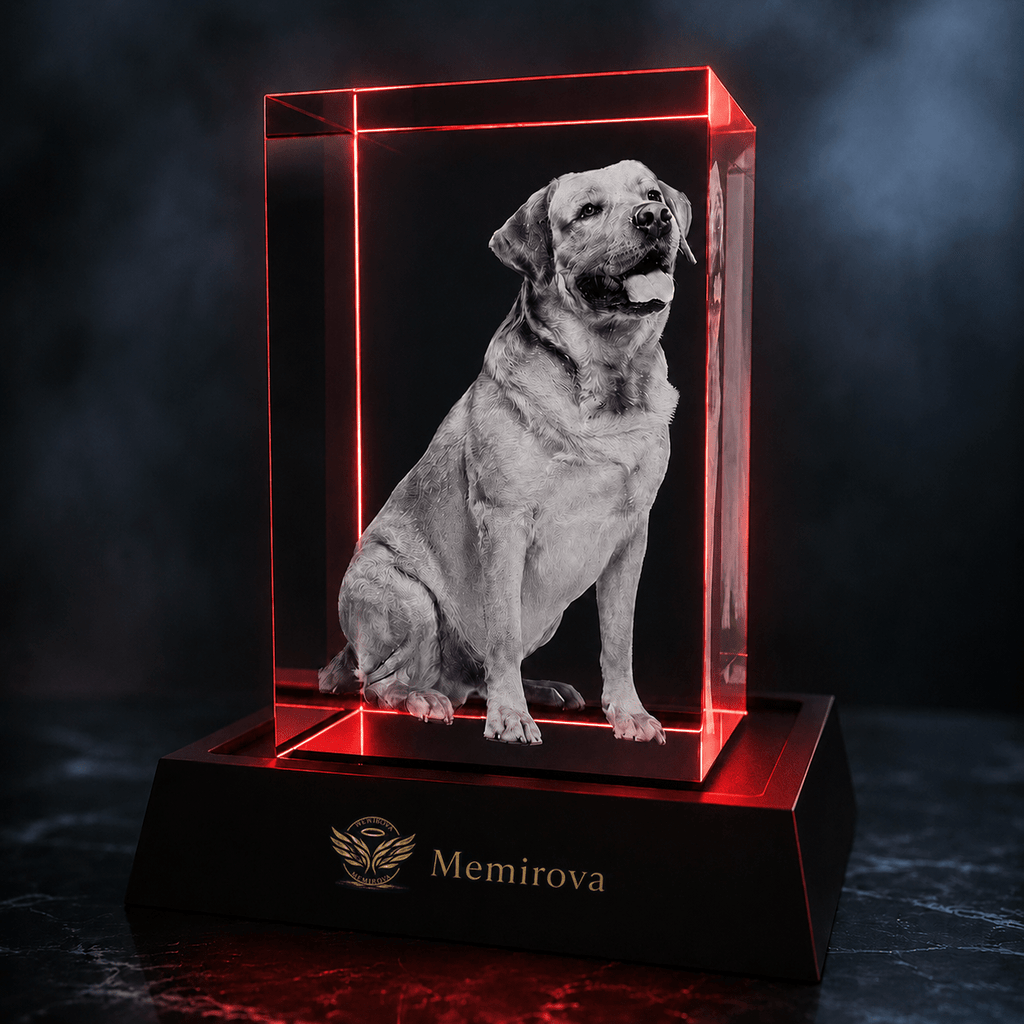 Memirova Memory Crystal Portrait Keepsake - Memirova