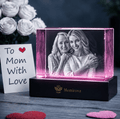Memirova Mother's Day Custom 3D Crystal Keepsake-Memirova