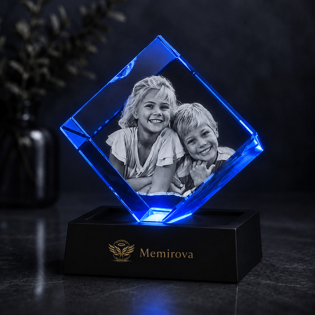 Memirova Memory Crystal Square Keepsake - Memirova