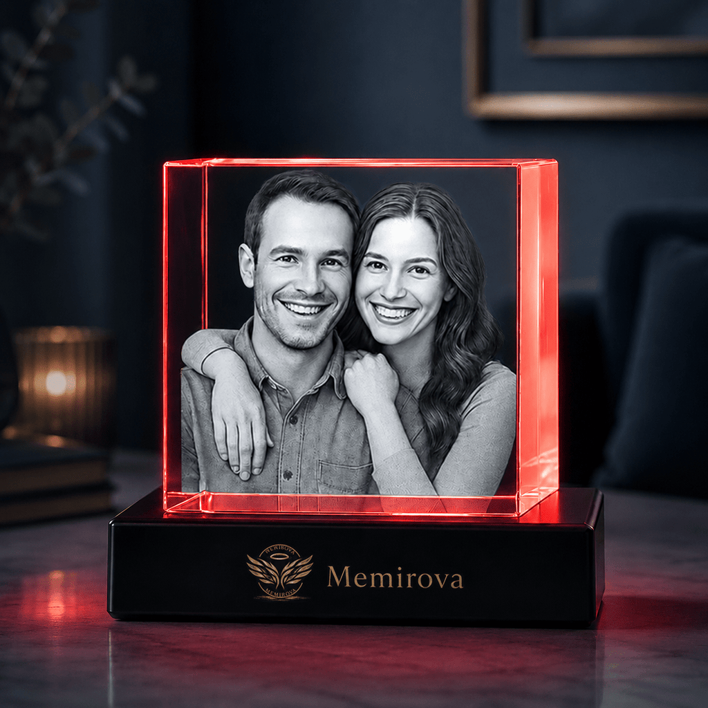 Memirova Faceted Crystal Memorial Keepsake - Memirova