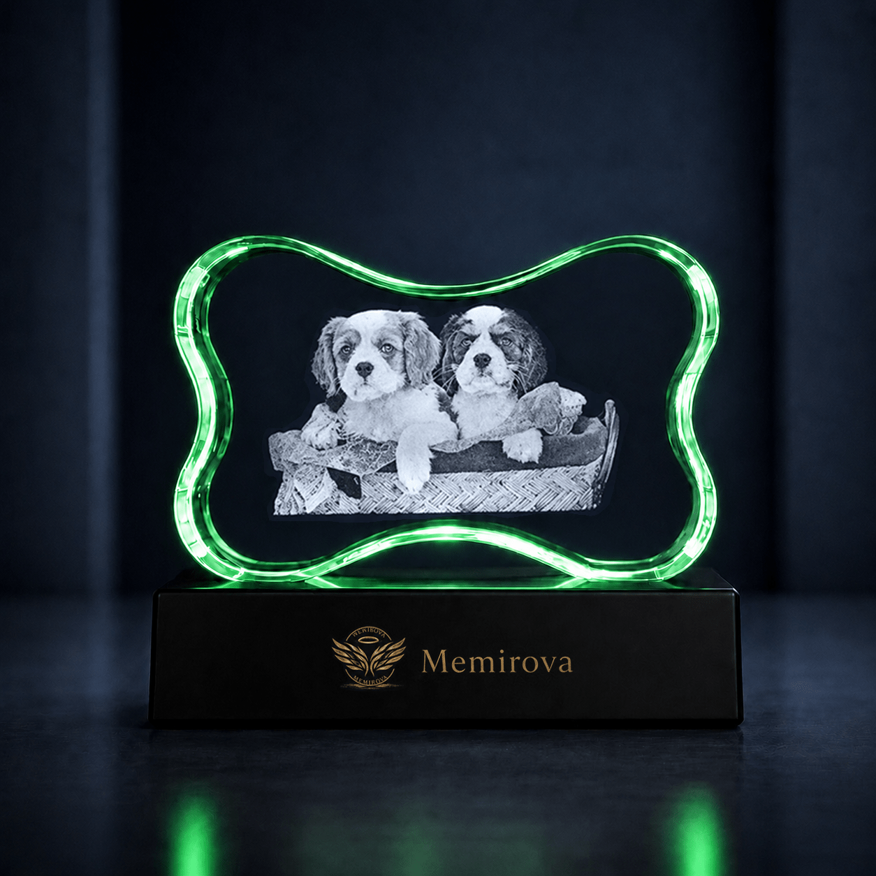 Memirova Faceted Bone Crystal Memorial Keepsake - Memirova