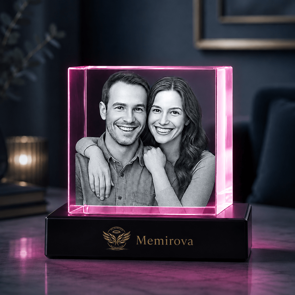 Memirova Faceted Crystal Memorial Keepsake - Memirova