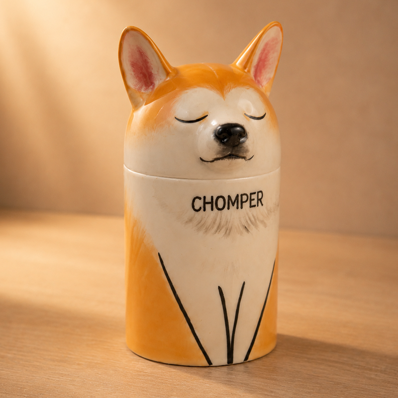 Custom Dog Memorial Urn Capture the Smile That Made Them Unforgettable