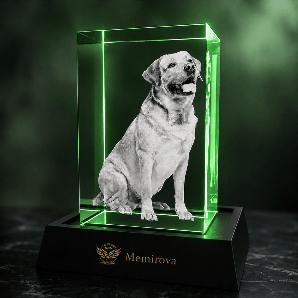 Memirova Memory Crystal Portrait Keepsake - Memirova