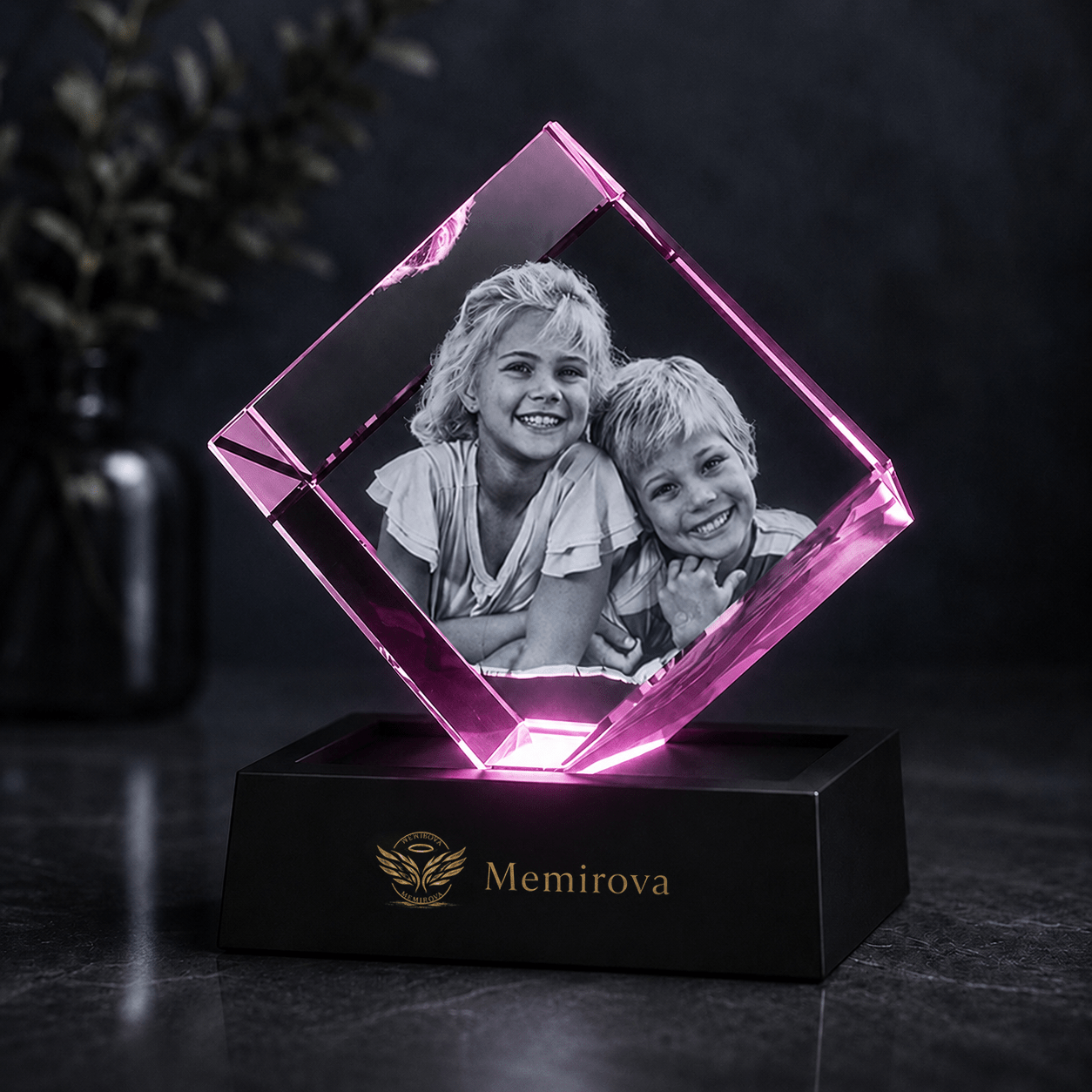 Memirova Memory Crystal Square Keepsake - Memirova