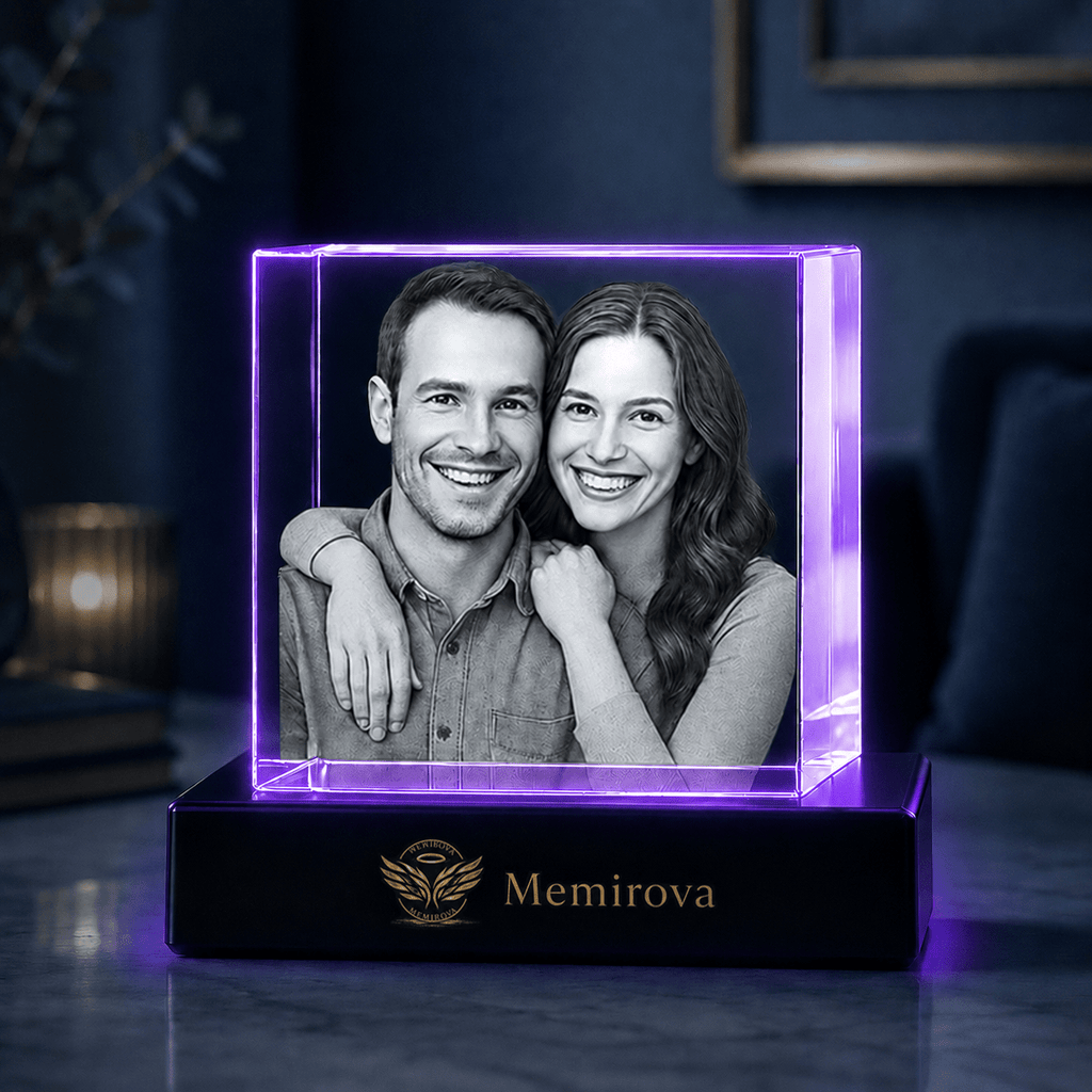 Memirova Faceted Crystal Memorial Keepsake - Memirova
