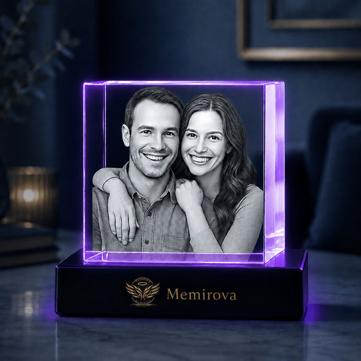 Memirova Faceted Crystal Memorial Keepsake - Memirova