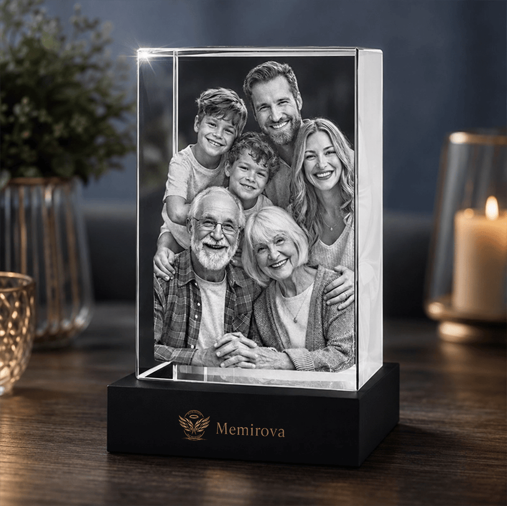 Memirova Mother's Day Memory Crystal Keepsake-Memirova