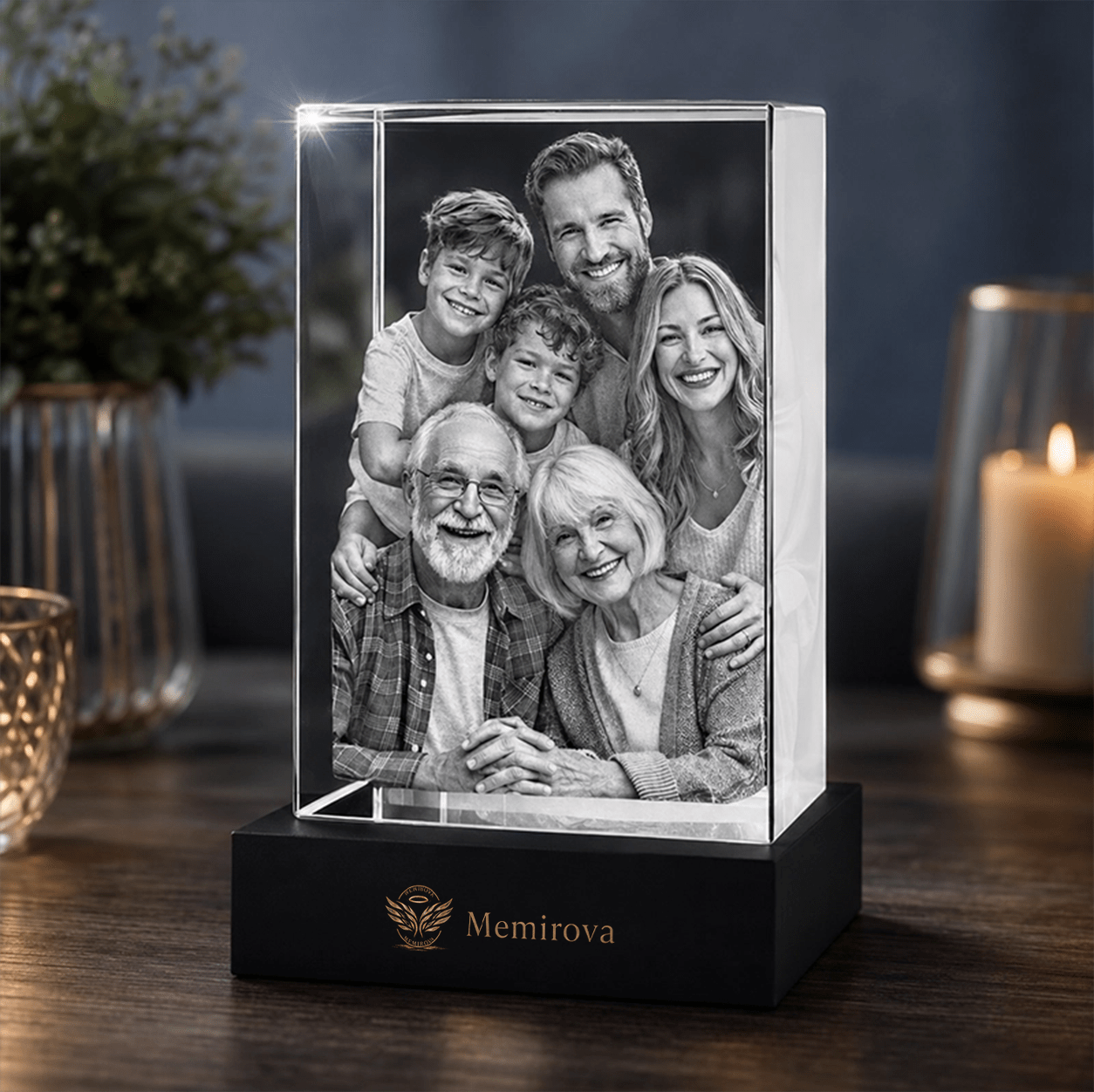 Memirova Mother's Day Memory Crystal Keepsake-Memirova