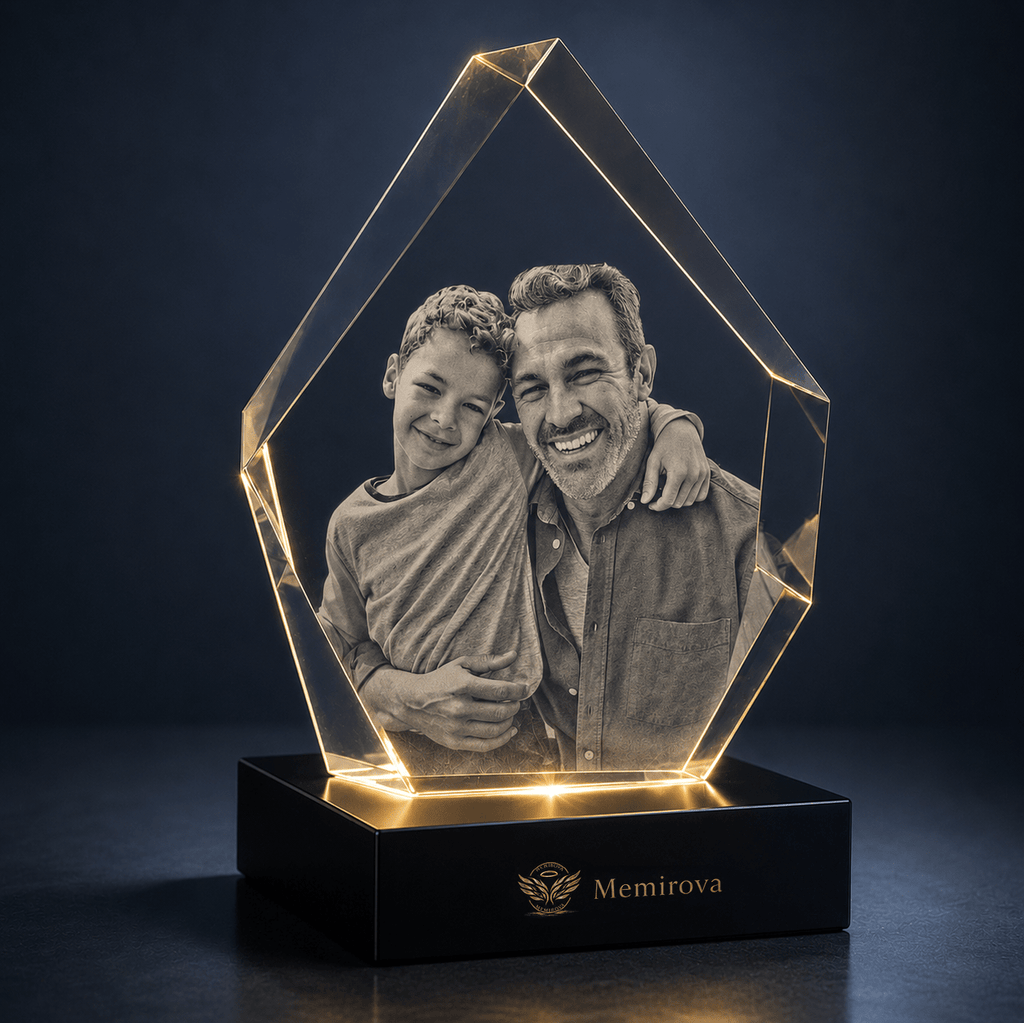 Memirova Father's Day Prestige Crystal Award-Memirova