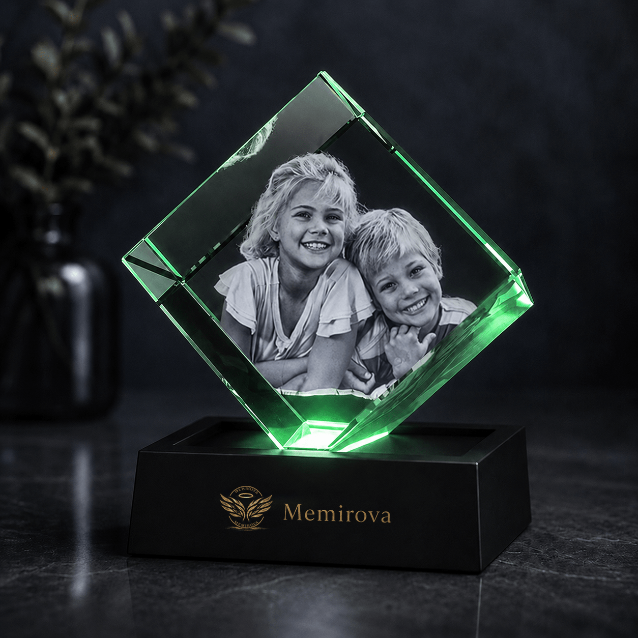 Memirova Memory Crystal Square Keepsake - Memirova