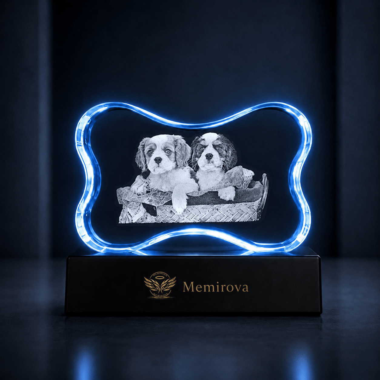 Memirova Faceted Bone Crystal Memorial Keepsake - Memirova