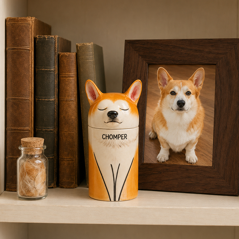 Custom Dog Memorial Urn Capture the Smile That Made Them Unforgettable