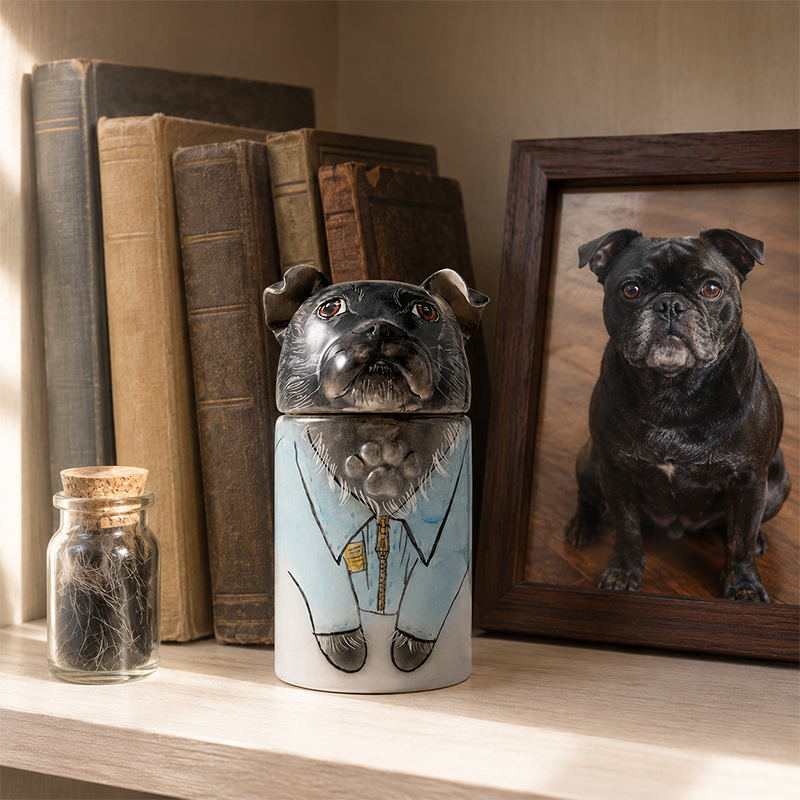 Dog Urn from Photo Reflect Their One-of-a-Kind Personality and Character