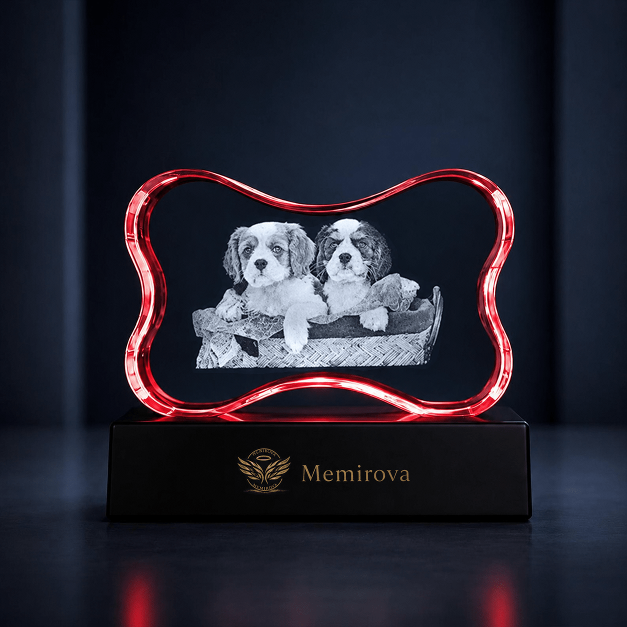 Memirova Faceted Bone Crystal Memorial Keepsake - Memirova