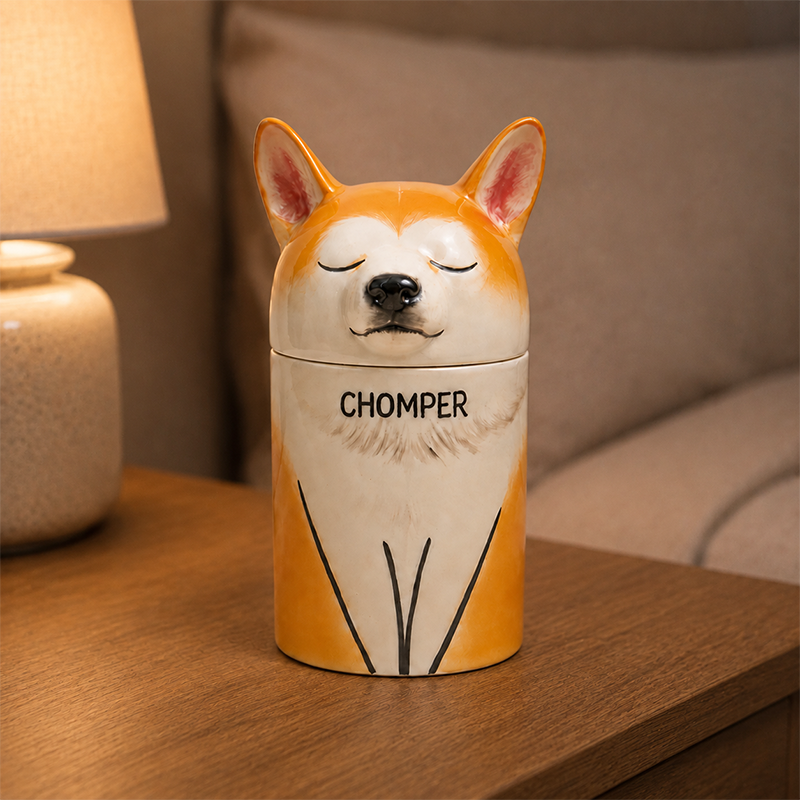 Custom Dog Memorial Urn Capture the Smile That Made Them Unforgettable