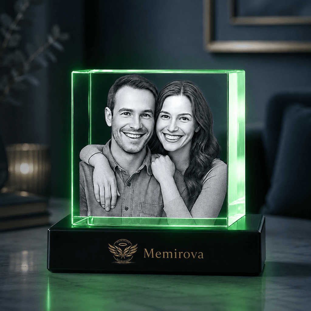 Memirova Faceted Crystal Memorial Keepsake - Memirova