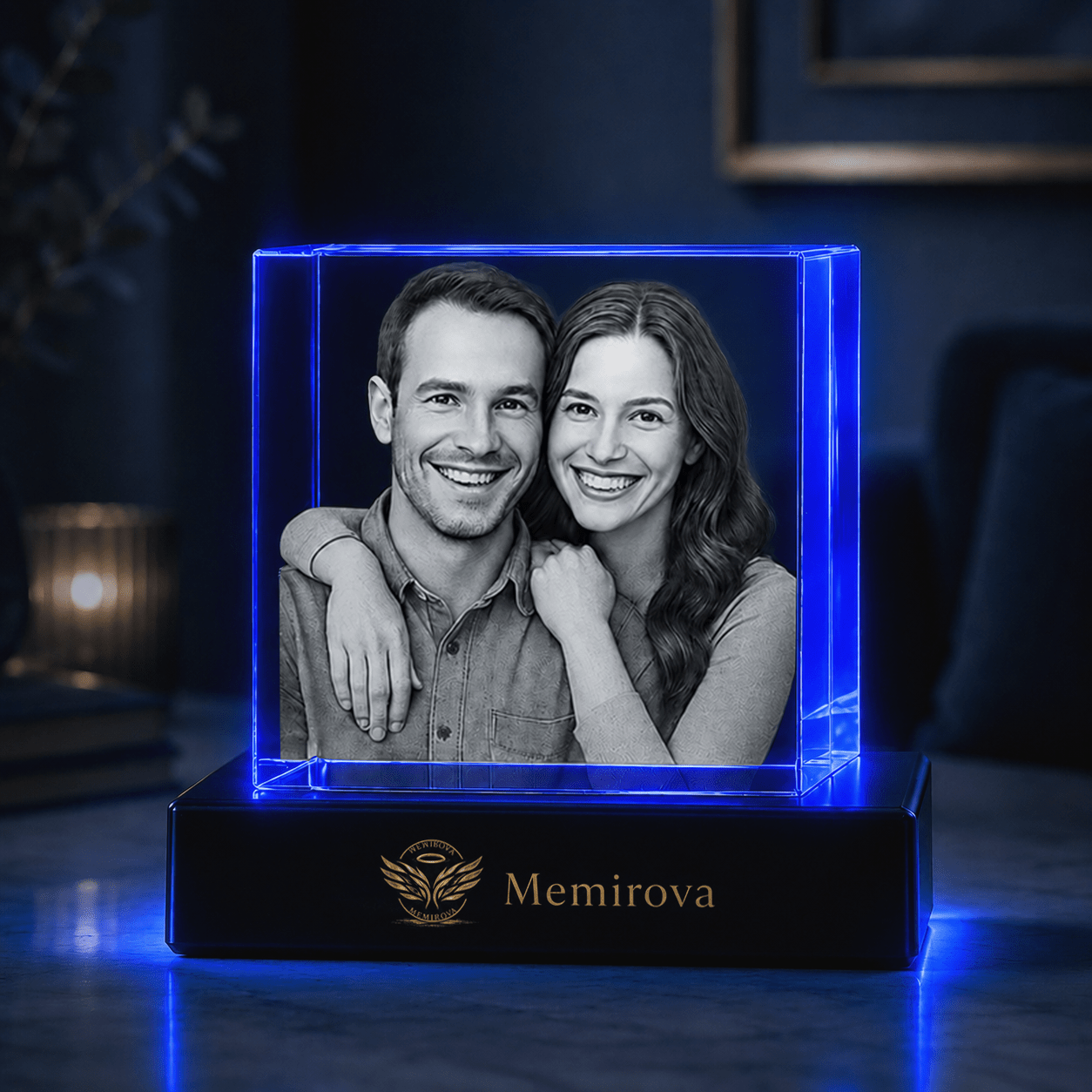 Memirova Faceted Crystal Memorial Keepsake - Memirova