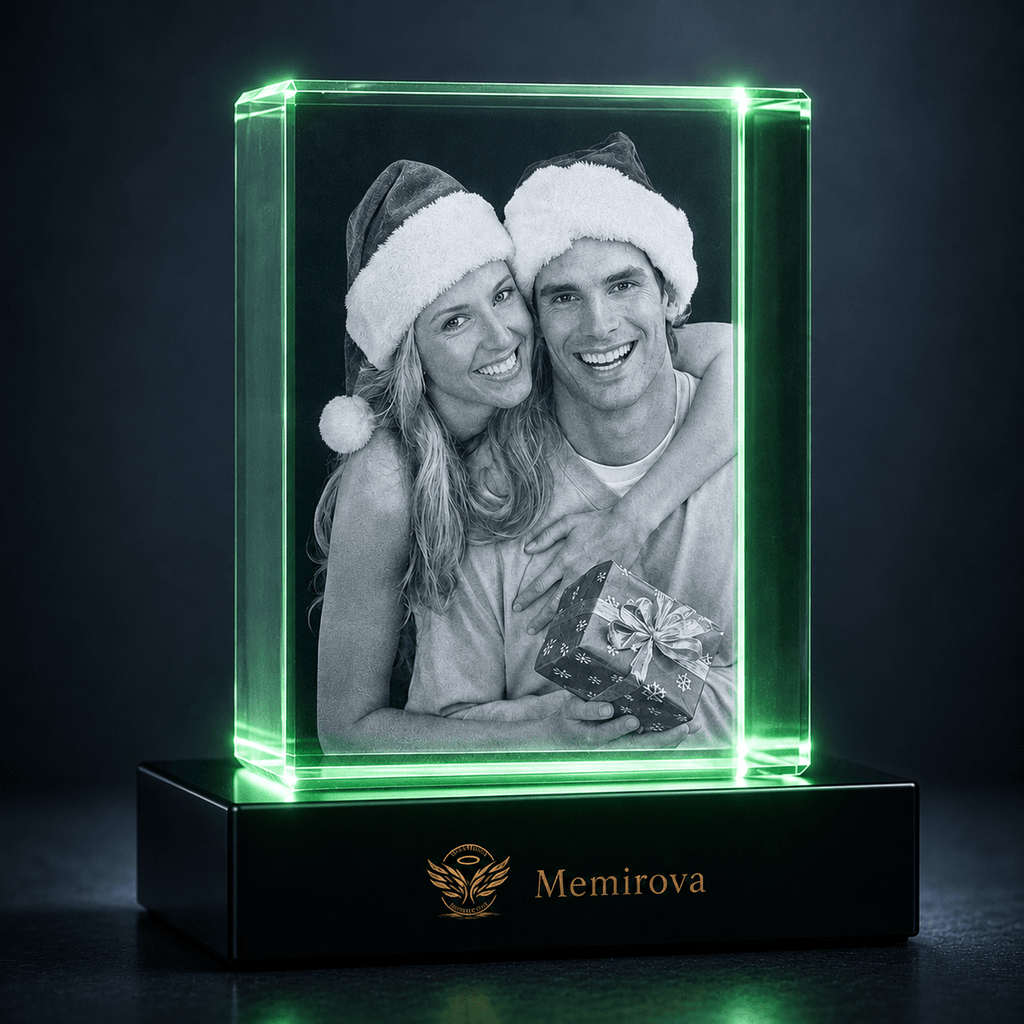Memirova Christmas Memory Crystal Ornament-Memirova