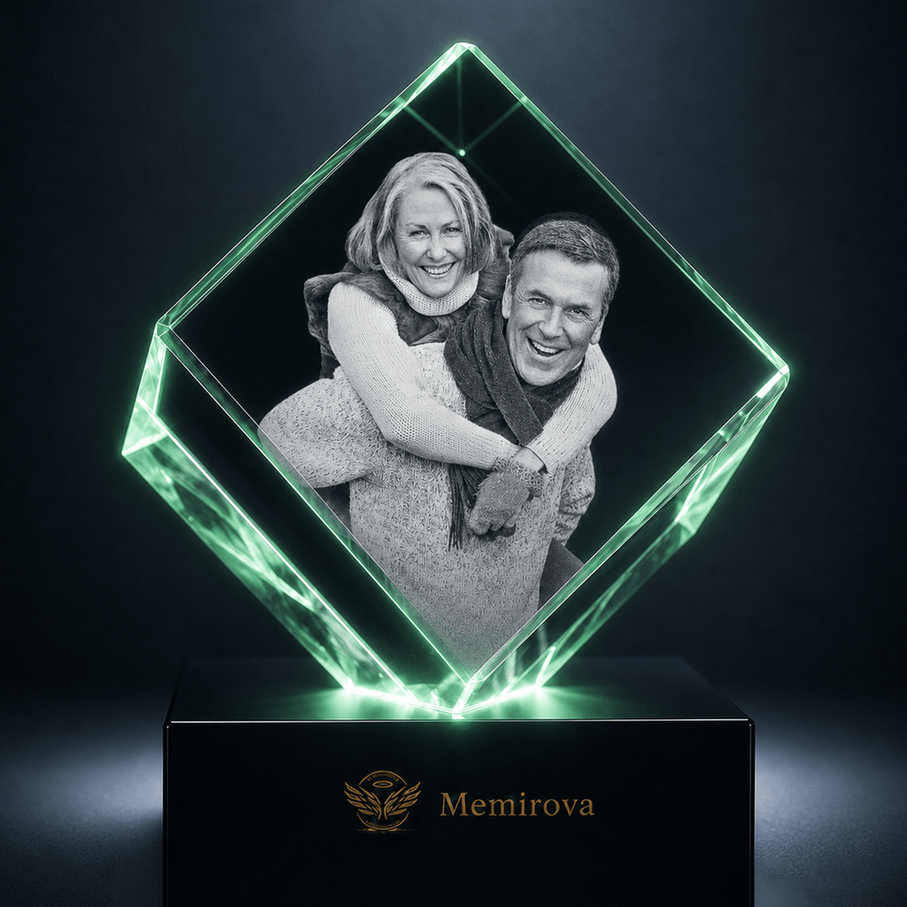 Memirova Perfect Match Square Photo Crystal - Memirova
