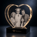 Memirova Graduation Heart Milestone Crystal-Memirova