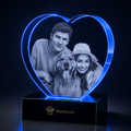 Memirova Always Us Heart-Shaped Anniversary Crystal-Memirova