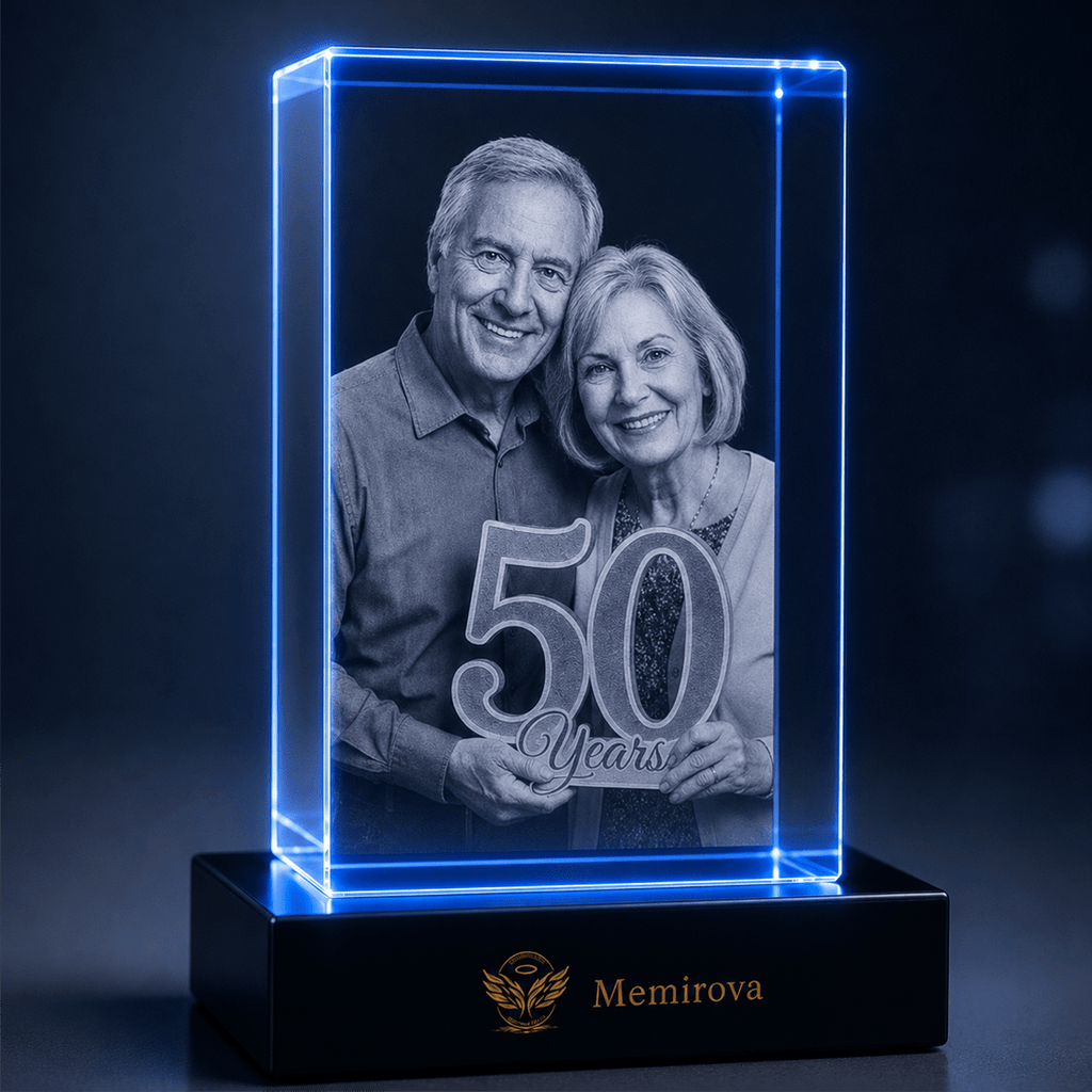 Memirova Years Together Portrait Crystal-Memirova