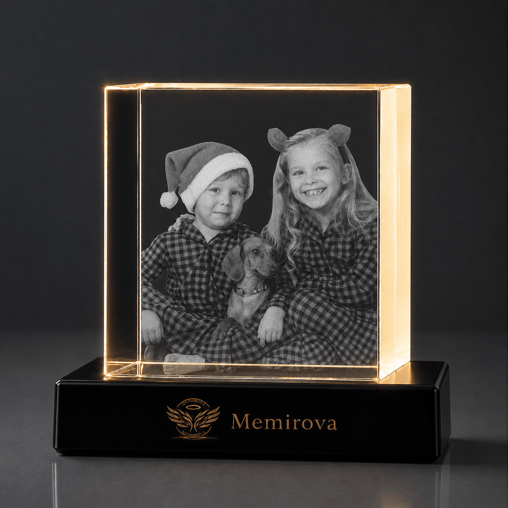 Memirova Christmas Faceted Crystal Ornament-Memirova