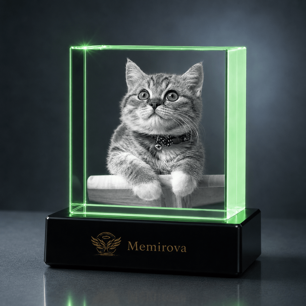 Memirova Rainbow Bridge Faceted Memory Crystal-Memirova