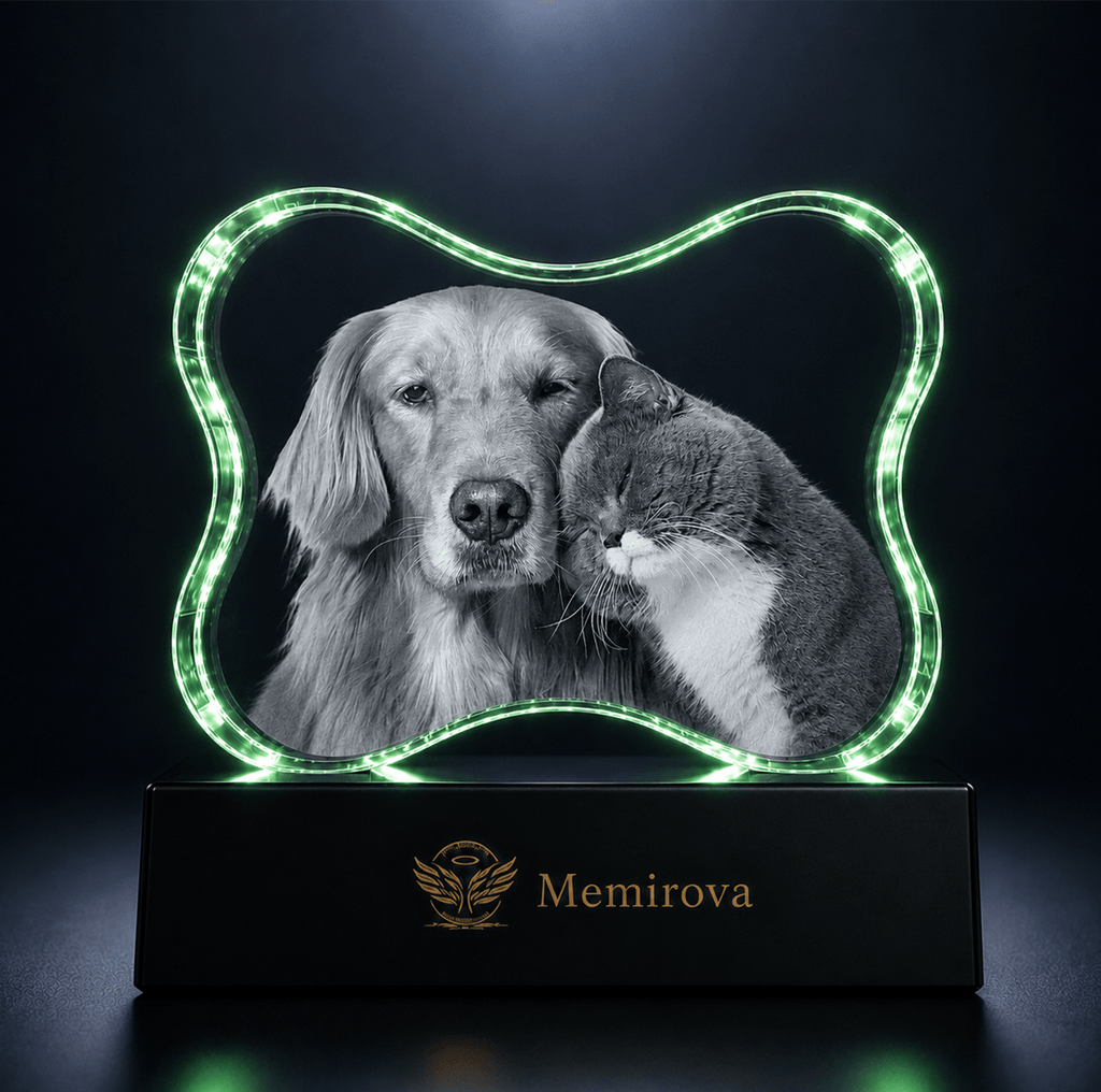 Memirova Our Best Years Bone-Shaped Anniversary Crystal-Memirova