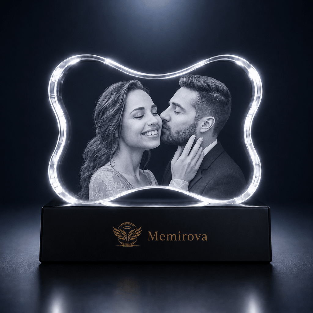Memirova Wedding Faceted Paw Print Crystal-Memirova
