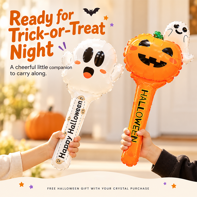 Halloween Inflatable Wristbands & Balloon Wands