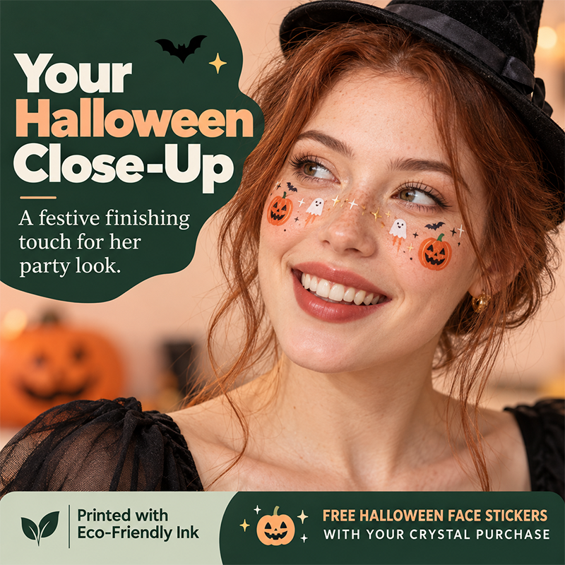 Halloween Face Stickers