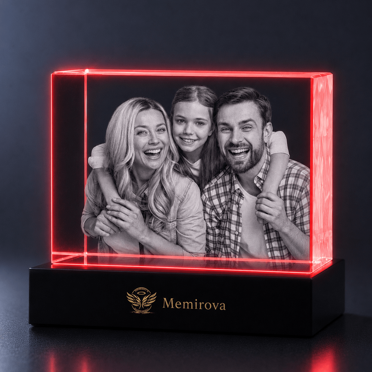 Memirova Our Journey Anniversary Crystal Plaque-Memirova