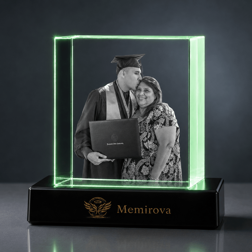 Memirova Graduation Faceted Achievement Crystal-Memirova