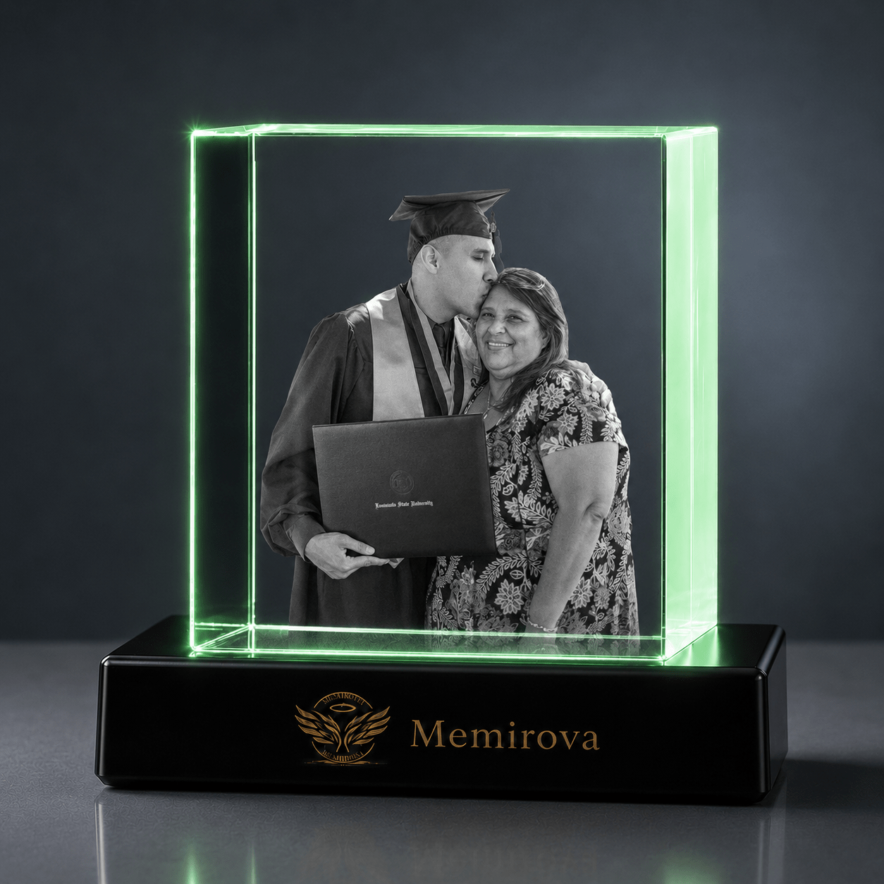 Memirova Graduation Faceted Achievement Crystal-Memirova
