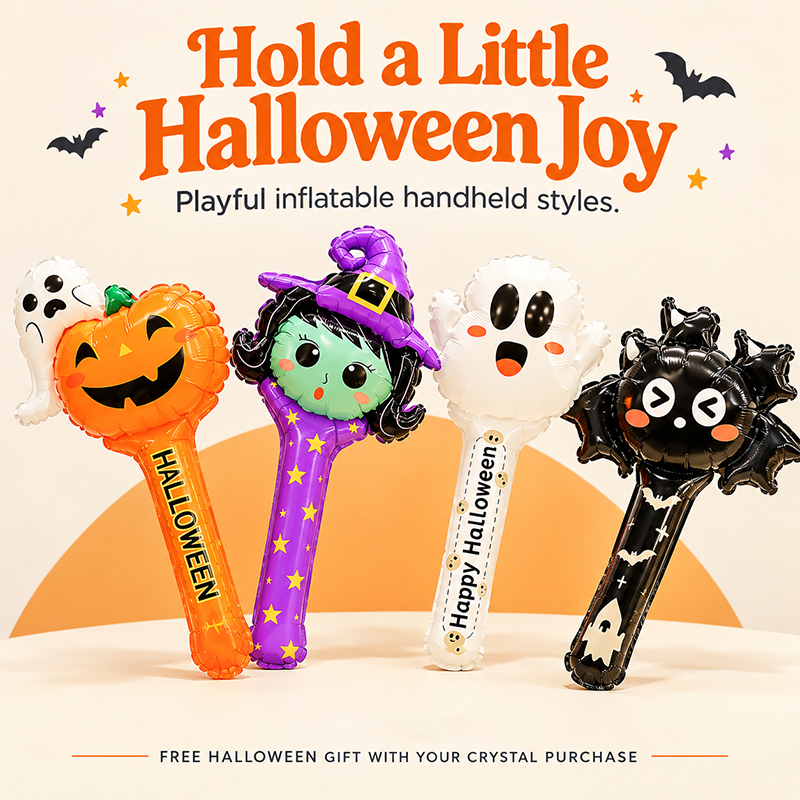 Halloween Inflatable Wristbands & Balloon Wands