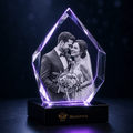 Memirova Wedding Faceted Prestige Crystal Award-Memirova