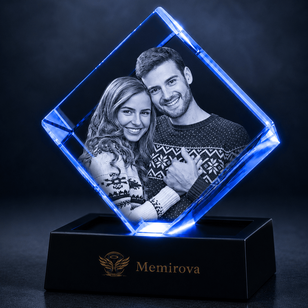 Memirova Perfect Match Square Photo Crystal - Memirova