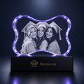 Memirova Graduation Paw & Pride Faceted Crystal-Memirova
