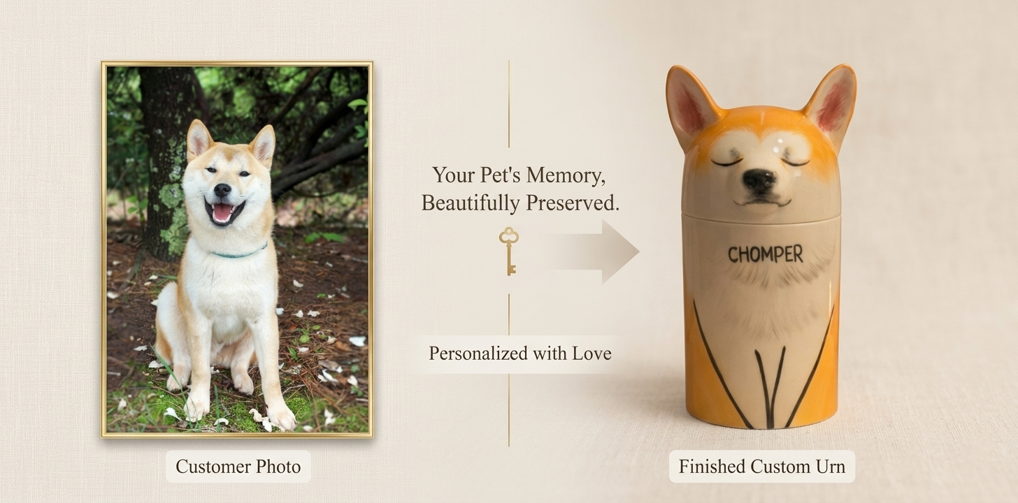 Styles of Dog Cremation Urns