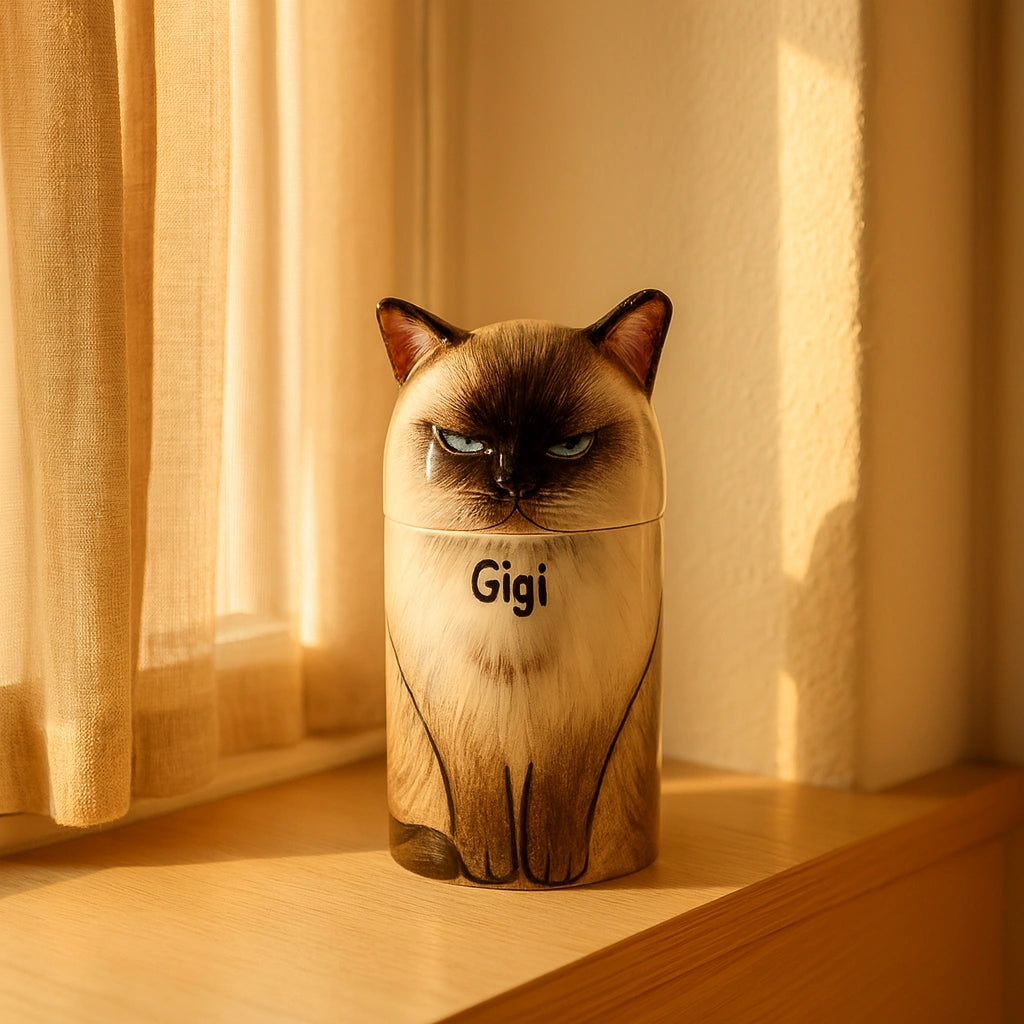 Gigi Personalized Pet Urn for Memorializing Your Pet